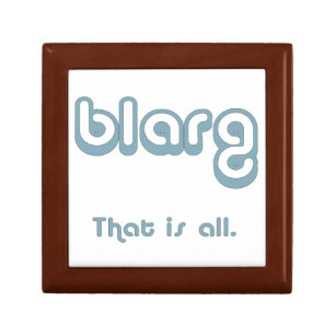 blarg. gift box