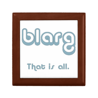 blarg. gift box