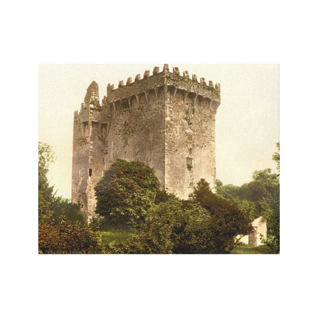 Blarney Castle Cork, Ireland c1900, vintage print