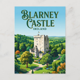 Blarney Castle Ireland Postcard