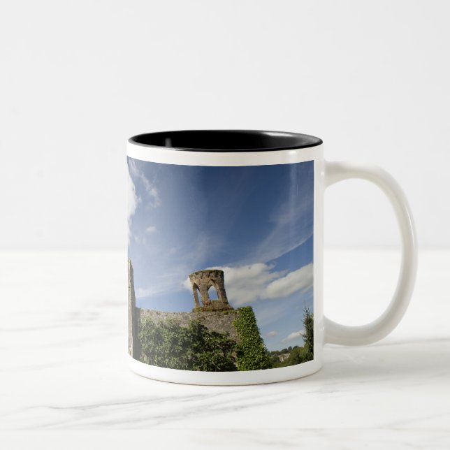Blarney Castle, Ireland Two-Tone Coffee Mug (Right)