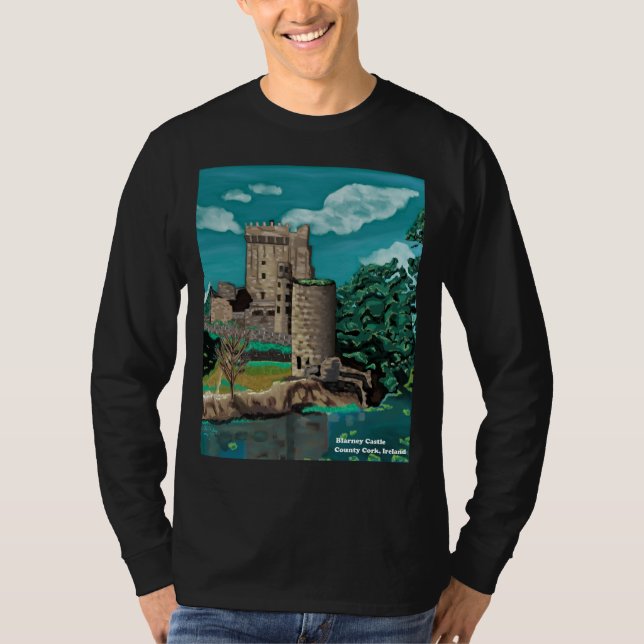 Blarney Castle long-sleeved tee (Front)
