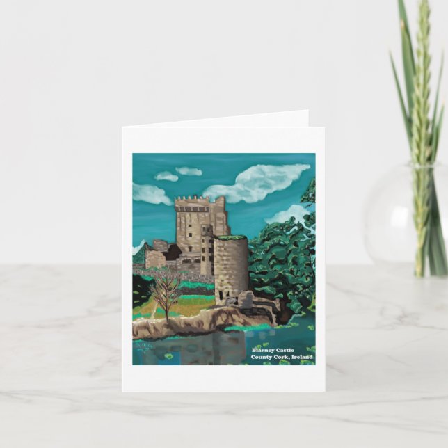 Blarney Castle notecard (Front)