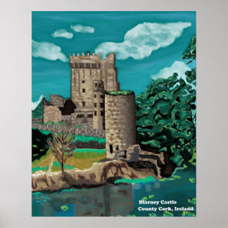 Blarney Castle poster