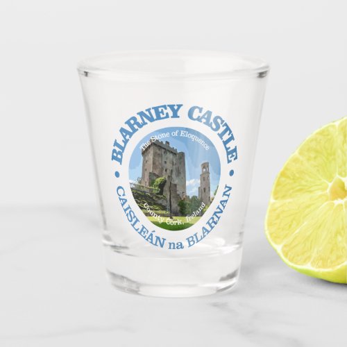 Blarney Castle rd Shot Glass