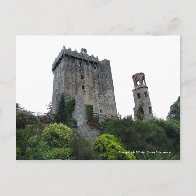 Blarney Castle & Tower, Cork, Ireland Postcards (Front)