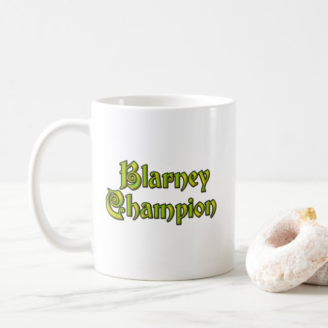 Blarney Champion mug (With Donut)