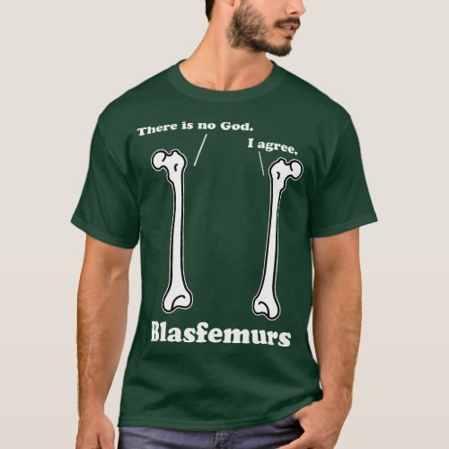 Blasfemurs Grammar Pun Punny Biology Funny Gift T_Shirt