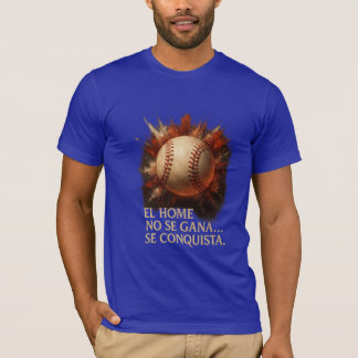 Blast Baseball T-Shirt - Phrase Home No Se G