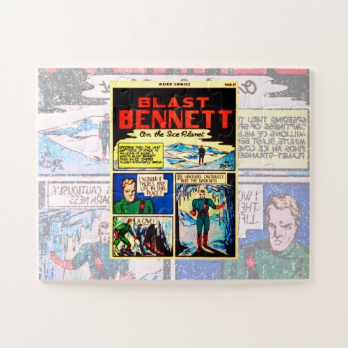 Blast Bennett On the Ice Planet Page 7 Jigsaw Puzzle