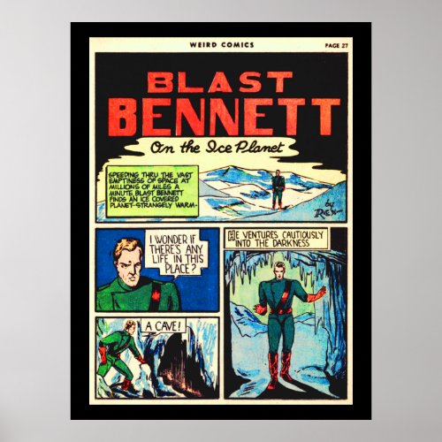 Blast Bennett On the Ice Planet Page 7 Poster