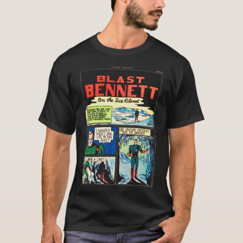 Blast Bennett On the Ice Planet Page 7 T_Shirt