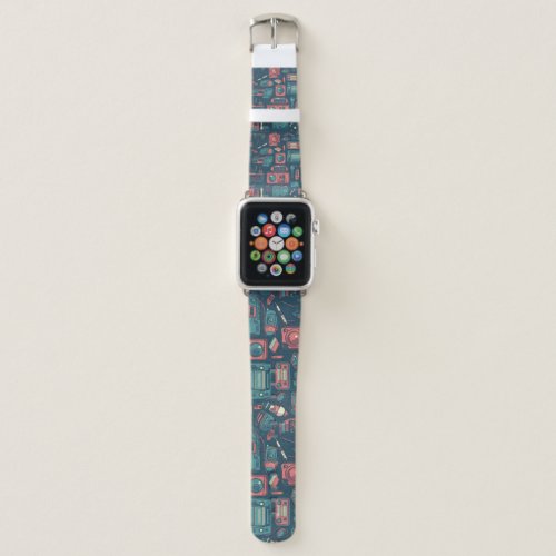 Blast From the Past 80s Tech Apple Watch Band