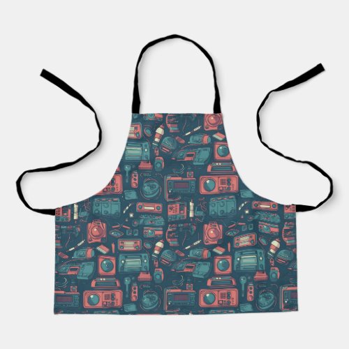 Blast From the Past 80s Tech Apron