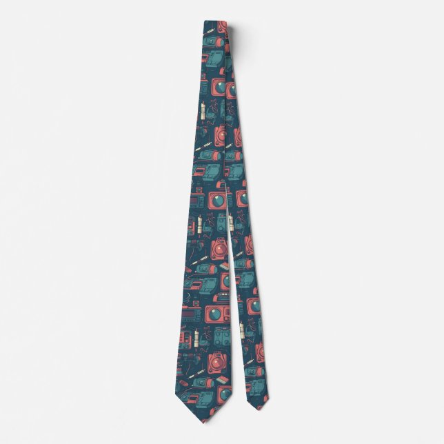 Blast From the Past: 80's Tech Neck Tie (Front)