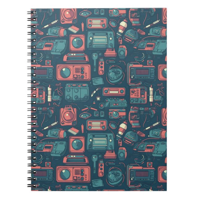 Blast From the Past: 80's Tech Notebook (Front)