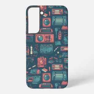 Blast From the Past: 80's Tech Samsung Galaxy S22+ Case