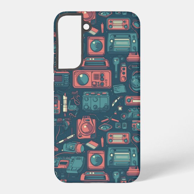 Blast From the Past: 80's Tech Samsung Galaxy Case (Back)