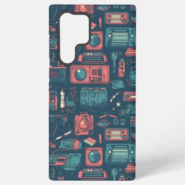 Blast From the Past: 80's Tech Samsung Galaxy Case (Back)