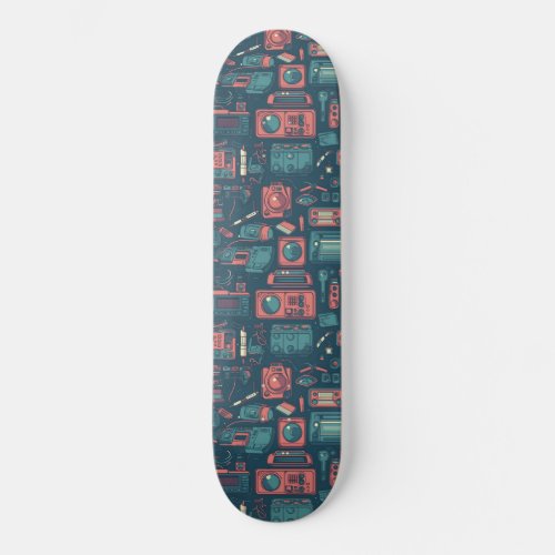 Blast From the Past 80s Tech Skateboard