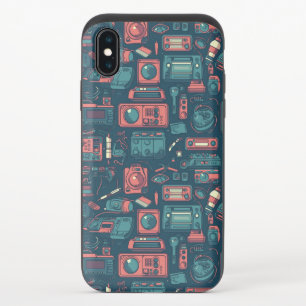 Blast From the Past: 80's Tech iPhone X Slider Case