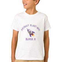 Blast-Off Birthday Party Guest of Honor T-Shirt