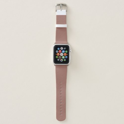 Blast_off bronze  solid color  apple watch band