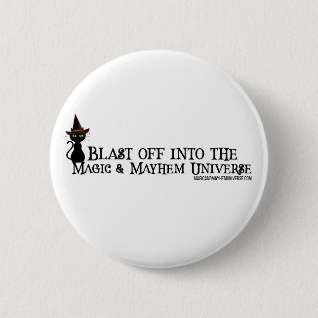 Blast Off Buttons! Button (Front)