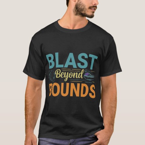 Blast Off in Color Blast Beyond Bounds Tee 