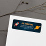 Blast Off | Outer Space Return Address Label