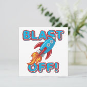 Blast Off Rocket Ship (Standing Front)