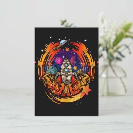 Blast Off Spaceship (Standing Front)