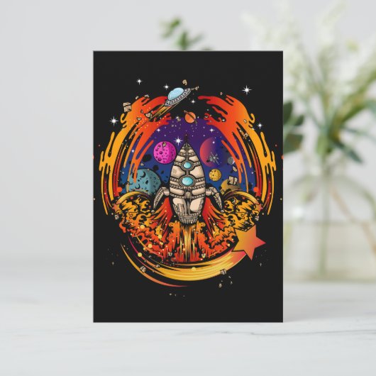 Blast Off Spaceship (Standing Front)