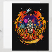 Blast Off Spaceship (Front/Back)
