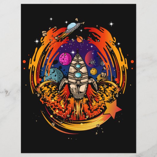 Blast Off Spaceship (Front)