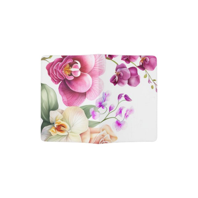 blast Orchid  Passport Holder (Opened)