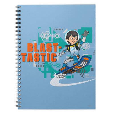 Blast-Tastic Miles Callisto Blastboard Graphic Notebook