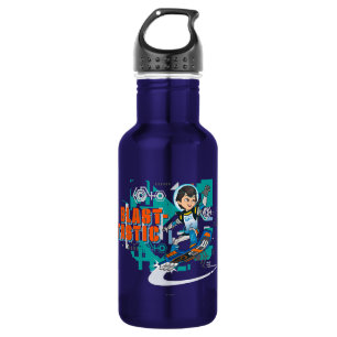Blast-Tastic Miles Callisto Blastboard Graphic Stainless Steel Water Bottle