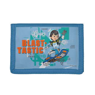 Blast-Tastic Miles Callisto Blastboard Graphic Trifold Wallet