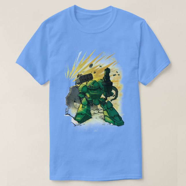Blasted Mech T-Shirt (Design Front)