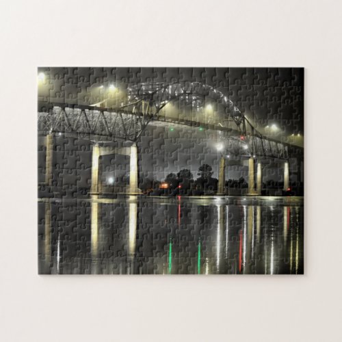 Blatnik Bridge Superior Wisconsin Jigsaw Puzzle