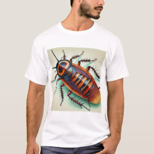 Blattodea Cockroach 010824IREF236 - Watercolor T-Shirt
