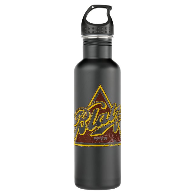 Blatz Beer Milwaukee  Stainless Steel Water Bottle (Front)