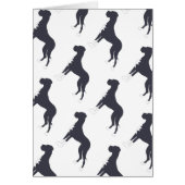 blau mit Abzeichen Dogge (Front)