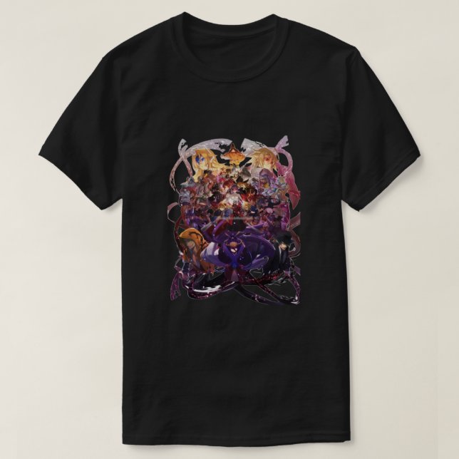 Blazblue All Characters Classic T-Shirt (Design Front)