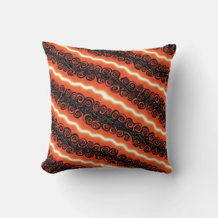 Blaze and Night Throw Pillow