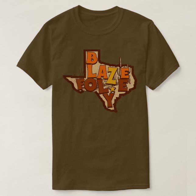 Blaze Foley T-Shirt (Design Front)