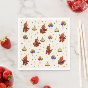 Blaze’s Dino-Mite Friends Birthday Napkins