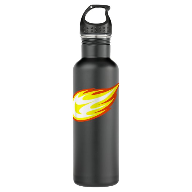 Blaze & The Monster Machines Fireball Logo Stainless Steel Water Bottle (Front)