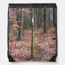 Blazed Trail Marking Drawstring Backpack